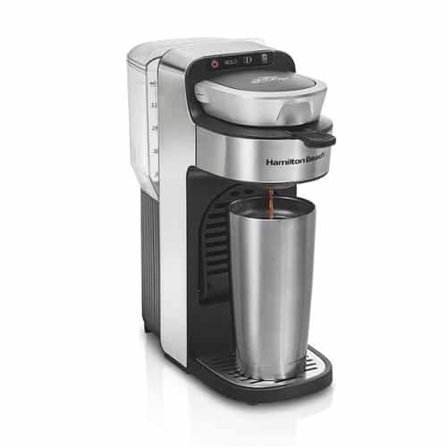 Hamilton Beach FlexBrew SingleServe Coffee Maker with Removable 50