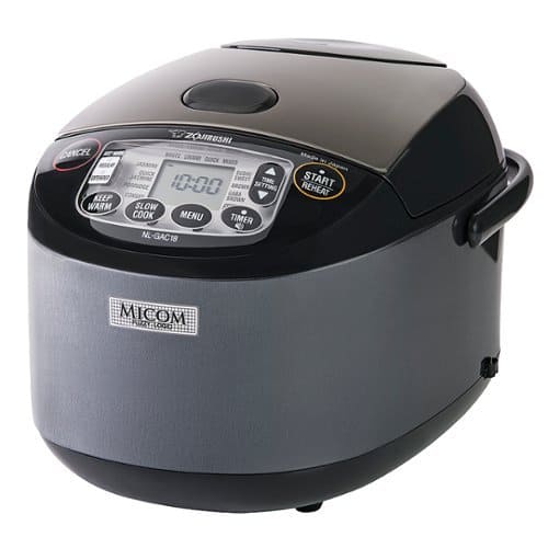 Zojirushi 10 Cup Umami Rice Cooker & Warmer Metallic Black