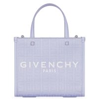 Women's Mini G Tote Shopper Bag in 4G Coated Canvas - Lavender