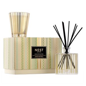 Birchwood Pine 2-Piece Scented Candle & Reed Diffuser Set