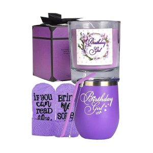 Women's Birthday Gift Box: Delightful Happy Birthday Gift Basket, Thoughtful Gift Ideas for Women, Birthday Packs, Perfect for Celebrating Special Occ