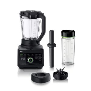 Braun - TriForce Blender with Smoothie2Go - Black
