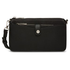Madden Girl East West Wallet Crossbody Bag - Black