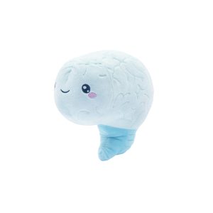 Nerdbugs Brain Plush Organ Toys - Love on the brain! - Light/pastel Blue