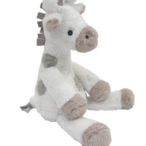 Lambs & Ivy Signature Goodnight Giraffe Moonbeams Plush Giraffe Stuffed Animal 11.5 Inch - Millie - White