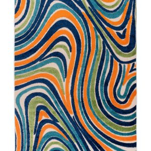 Main Street Rugs Open Doors 8010 7'10" x 10' Outdoor Area Rug - Multi
