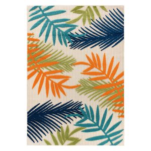 Main Street Rugs Dodds 5550 7'10" x 10' Outdoor Area Rug - Multi