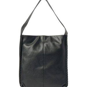 Urban Originals Knowing Faux Leather Hobo Bag - Black