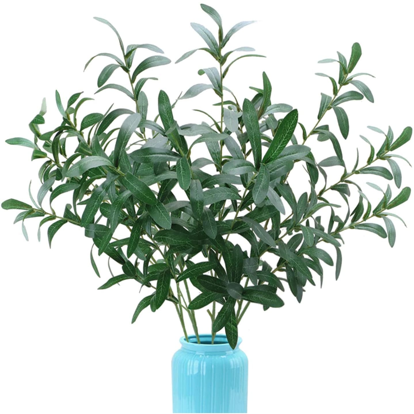 Shiny Flower Fake Olive Plants for Wedding Home Office Wall The WiC