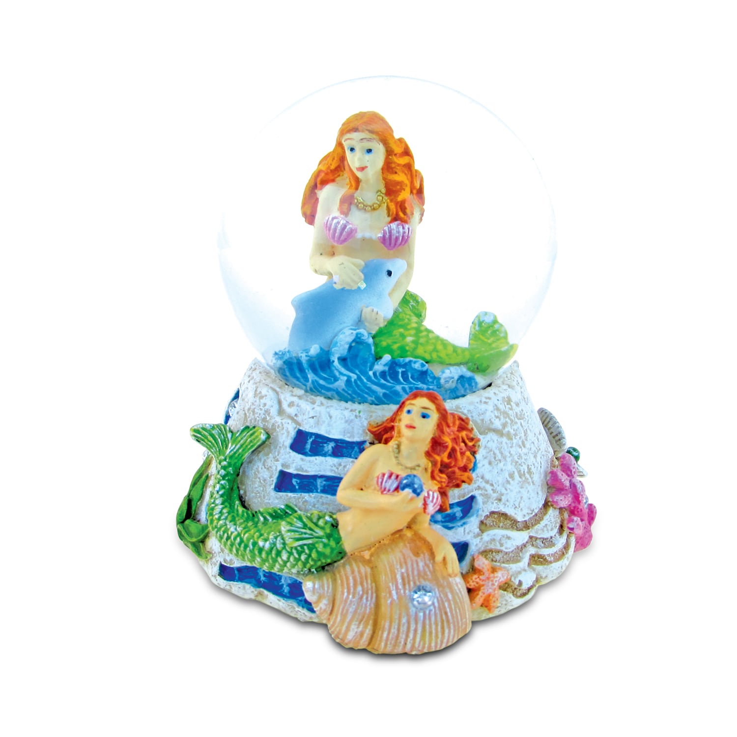 Mermaid Faux Stone Snow Globe The WiC Project Faith, Product Reviews, Recipes, Giveaways