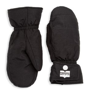 Women's Terka Nylon Mittens - Black