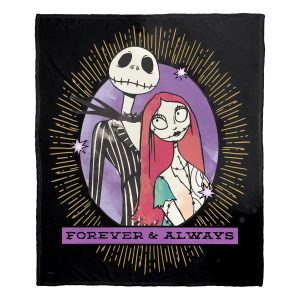 ENT 236 Disney Nightmare Before Christmas, Mystic Connection Silk Touch Throw Blanket