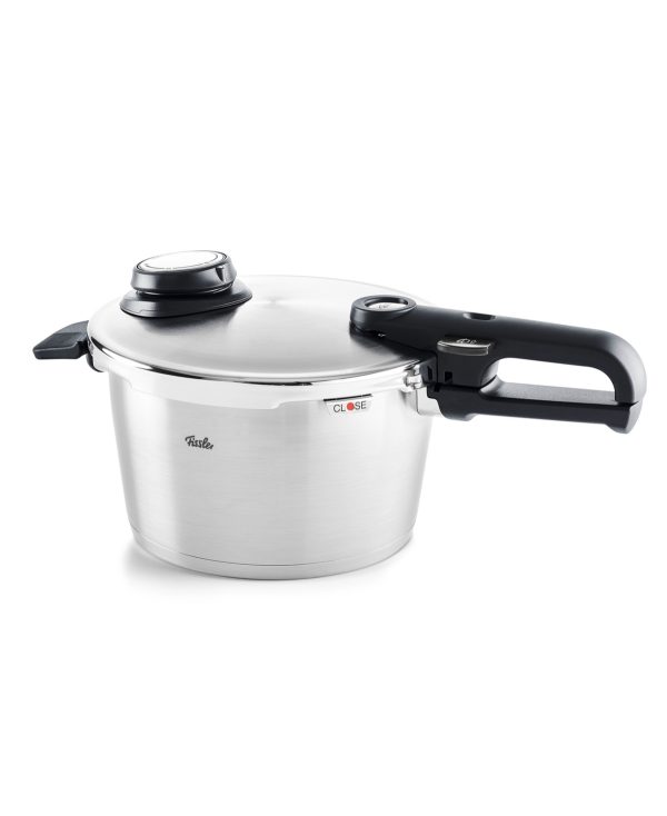 Fissler Vitavit Premium Stainless Steel 6.3 Quart Pressure Cooker with