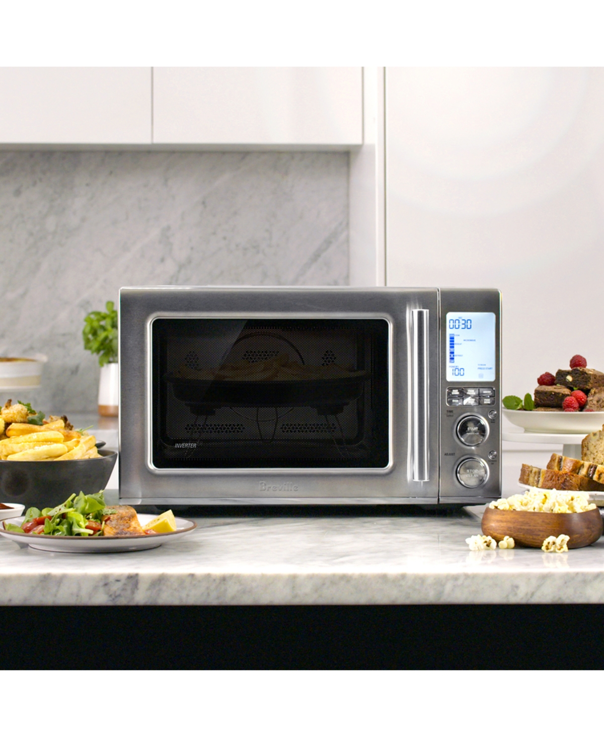 Breville The Combi Wave 3in1 Air Fryer, Convection Oven & Inverter