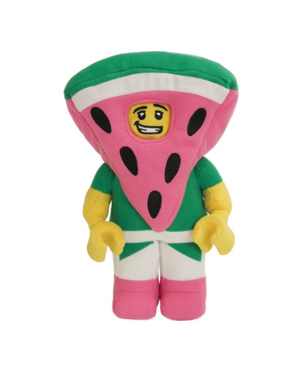 Lego Minifigure Watermelon Guy 9.5" Plush Character - Multicolor
