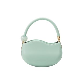 Melie Bianco Jennie Small Faux Leather Crossbody Bag - Aqua