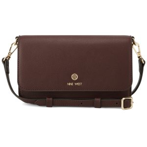 Nine West Women's Linnette Crossbody Wallet - Merlot